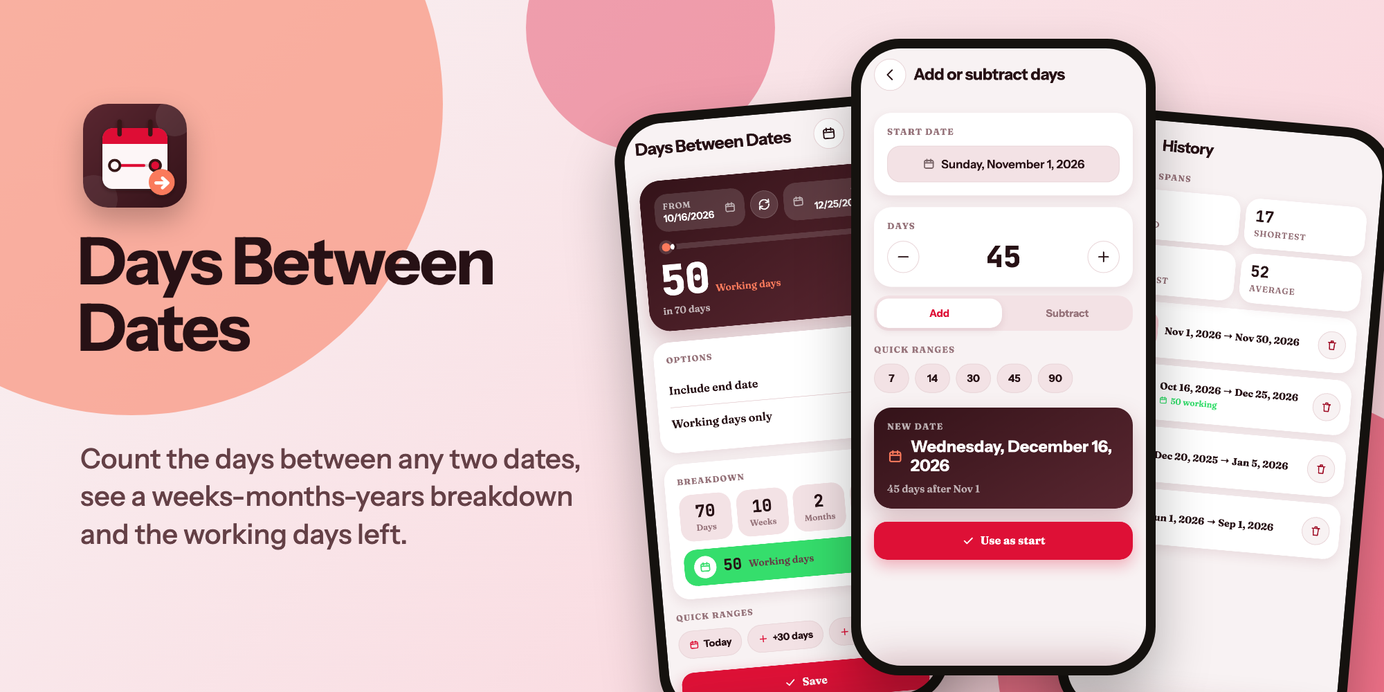 Days Between Dates 1
