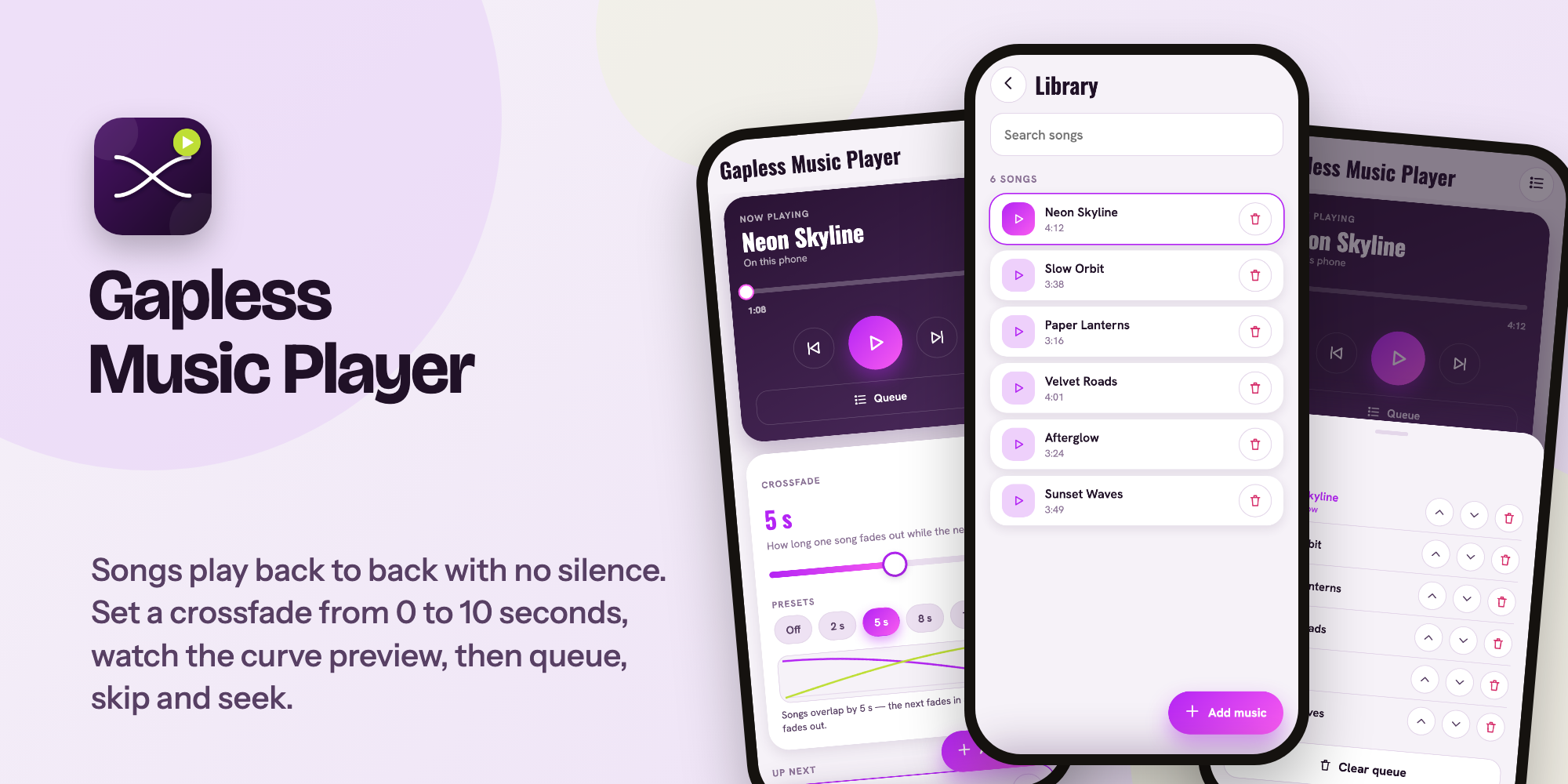 Gapless Music Player 1