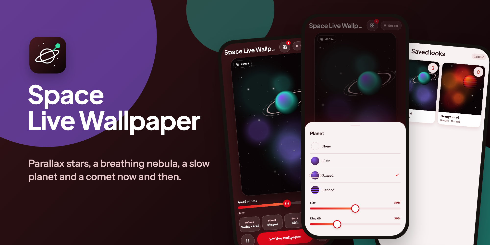 Space Live Wallpaper 1