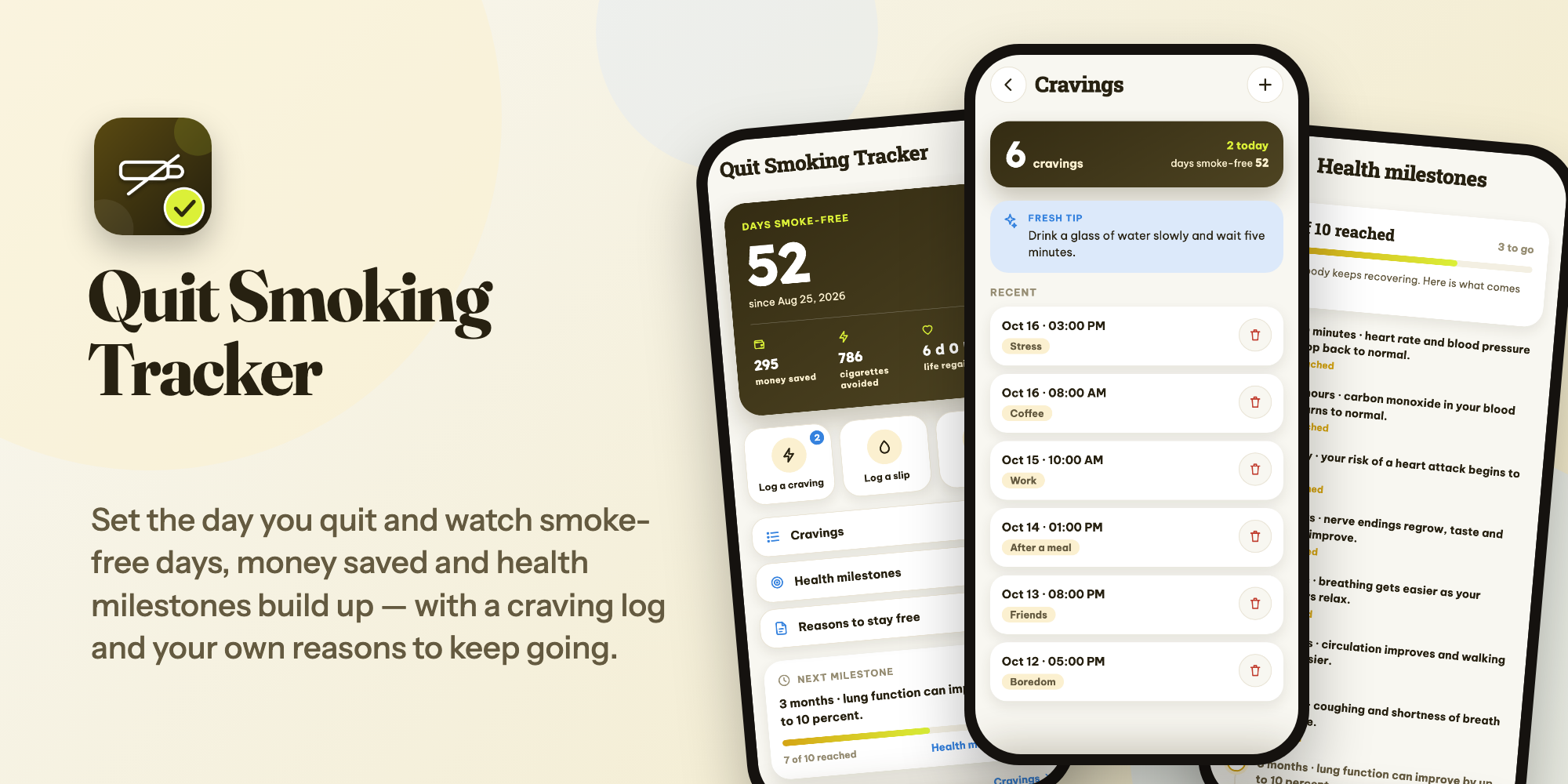 Quit Smoking Tracker 1