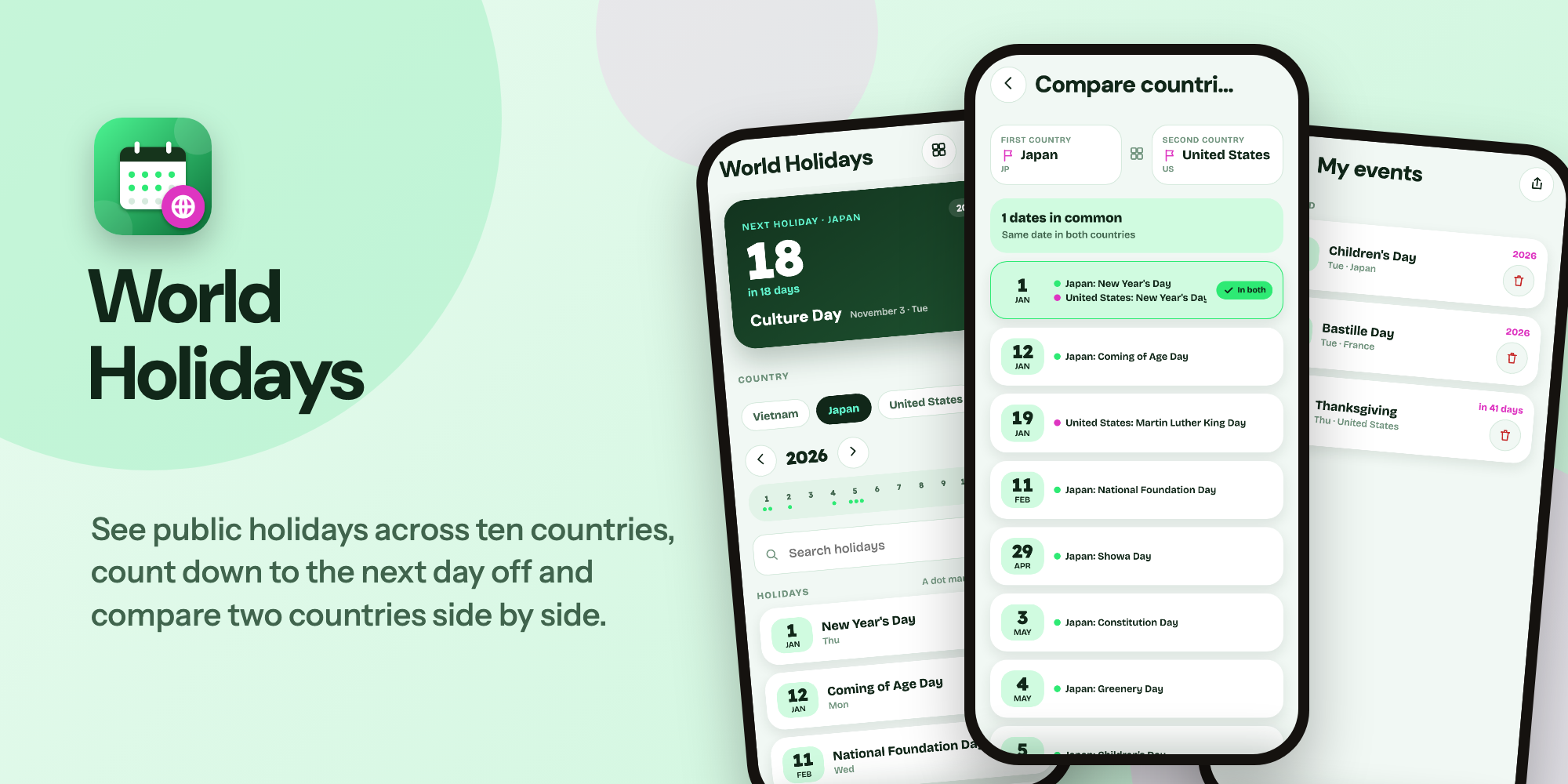 World Holidays 1