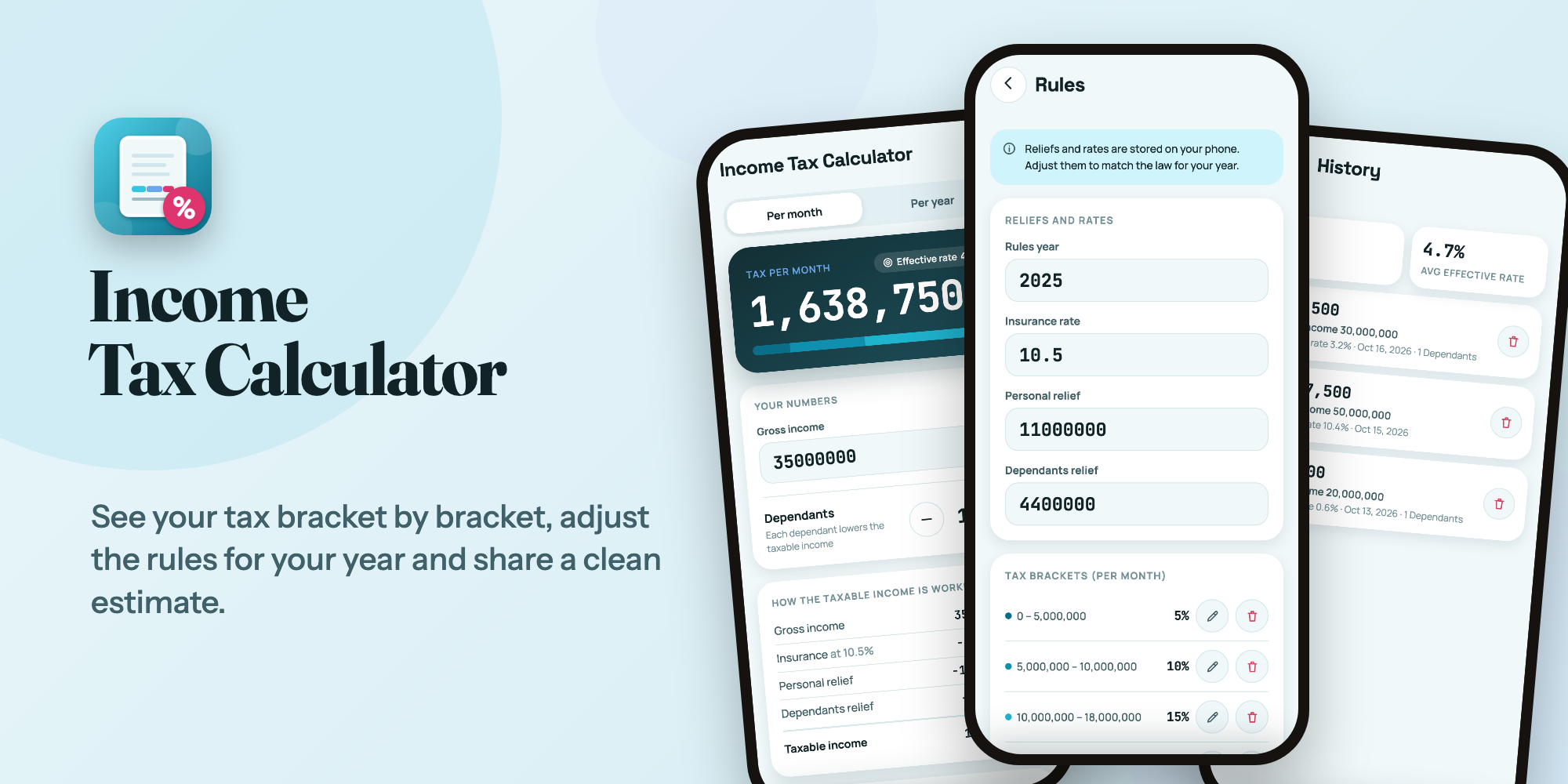 Income Tax Calculator 1