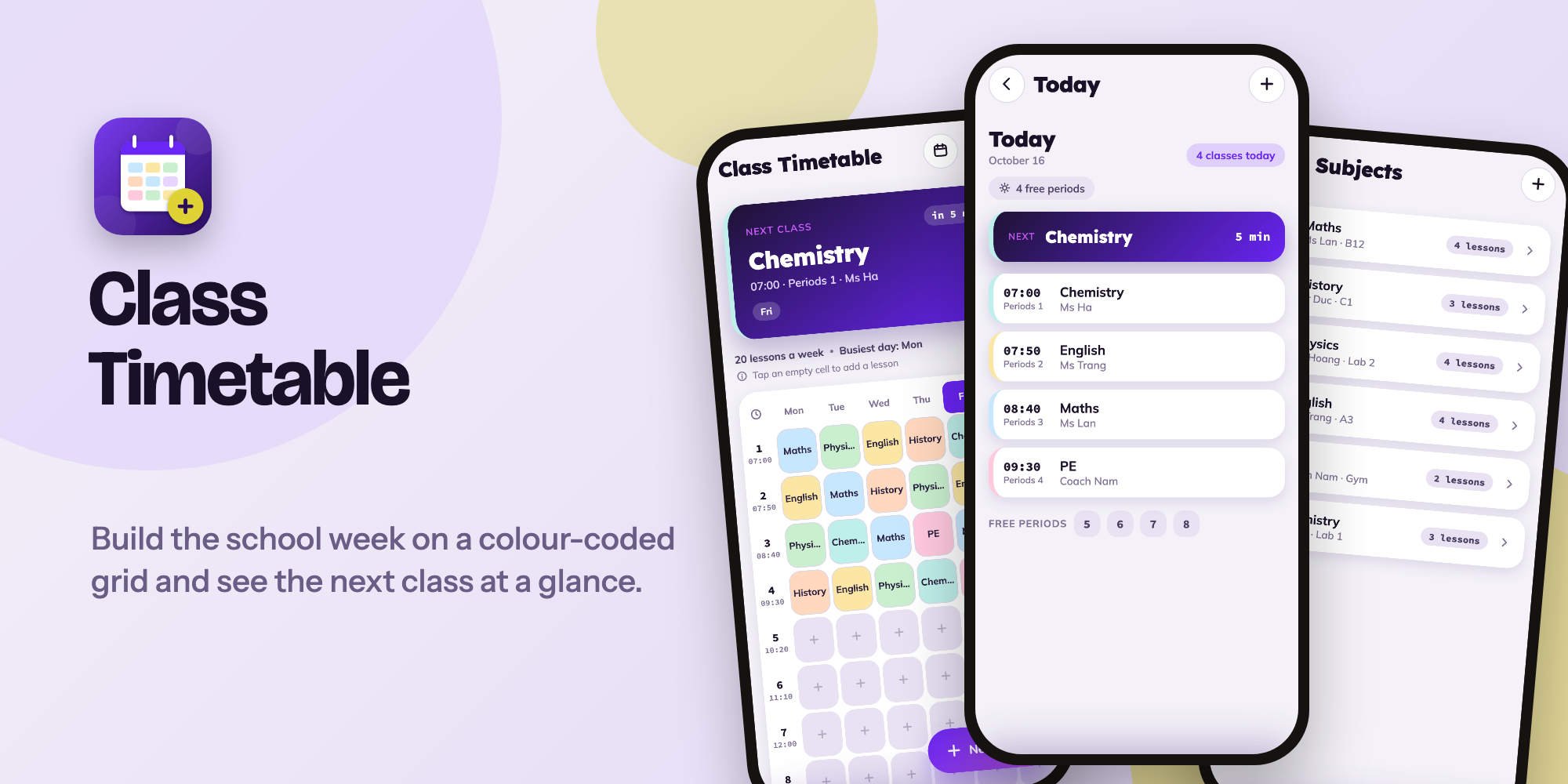 Class Timetable 1